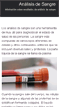 Mobile Screenshot of analisisdesangre.org