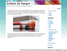 Tablet Screenshot of analisisdesangre.org